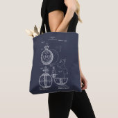 Antiek Speelgoed 1908 Roly Poly Patenttekening Tote Bag (Dichtbij)