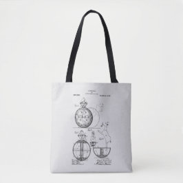 Antiek Speelgoed 1908 Roly Poly Patenttekening Tote Bag