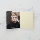 Antiek Speelgoed Robot Verjaardag Bedankkaart (Binnen)