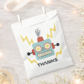 Antiek Speelgoed Robot Verjaardag Bedankzakje (Geknipt)