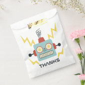 Antiek Speelgoed Robot Verjaardag Bedankzakje (Gezegeld)