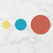 Antiek Speelgoed Robot Verjaardag Confetti (Achterkanten)