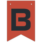 Antiek Speelgoed Robot Verjaardag HBD Vlaggetjes (Tweede vlag)