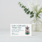 Antiek  Speelgoed Visitekaartje (Staand voorkant)