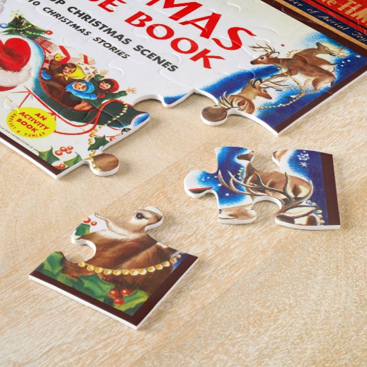 ANTIEK SPEL EN SPEELGOED BOX ART LEGPUZZEL (Zijkant)