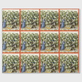 ANTIEK SQUASH HARVEST CADEAUPAPIER (Vlak)