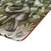 ANTIEK SQUASH HARVEST Medieval Miniatuur Snijplank (Hoek)