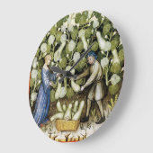 ANTIEK SQUASH HARVEST Squashes Medieval Painting Grote Klok (Hoek)