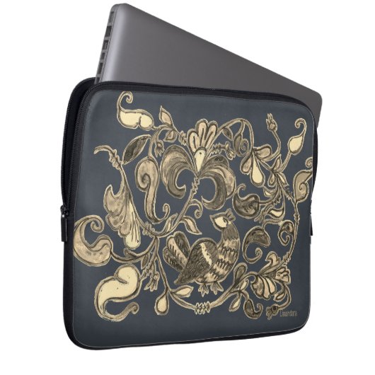 Antiek staal Sleeve Noord-Bird (Voorkant Rechts)