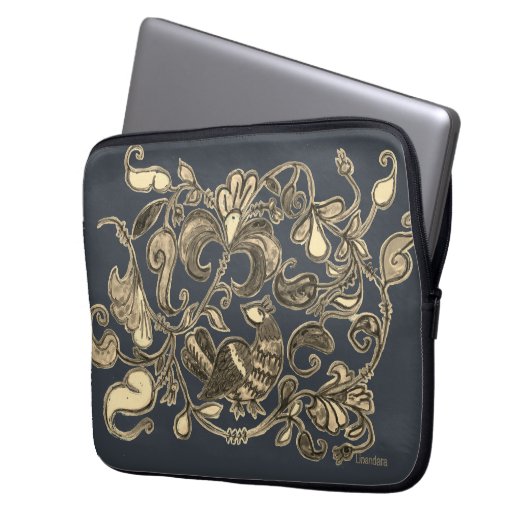 Antiek staal Sleeve Noord-Bird (Voorkant Links)