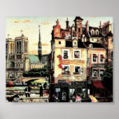 Antiek stad poster (Voorkant)