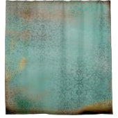 Antiek staddecor douchegordijn (Voorkant)