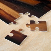 Antiek stapel  boeken en bloemen legpuzzel (Zijkant)