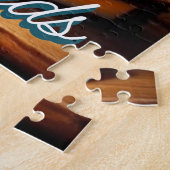 Antiek stapel  boeken en bloemen legpuzzel (Zijkant)