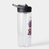  Antiek stapel boeken en  Rozen Waterfles (Rechts)