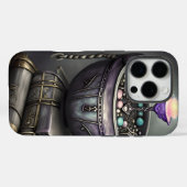 Antiek steampunk ketel | Stapel Spellbooks Case-Mate iPhone Case (Achterkant (horizontaal))