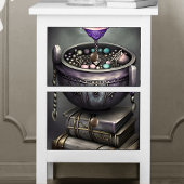 Antiek steampunk ketel | Stapel Spellbooks Tissuepapier