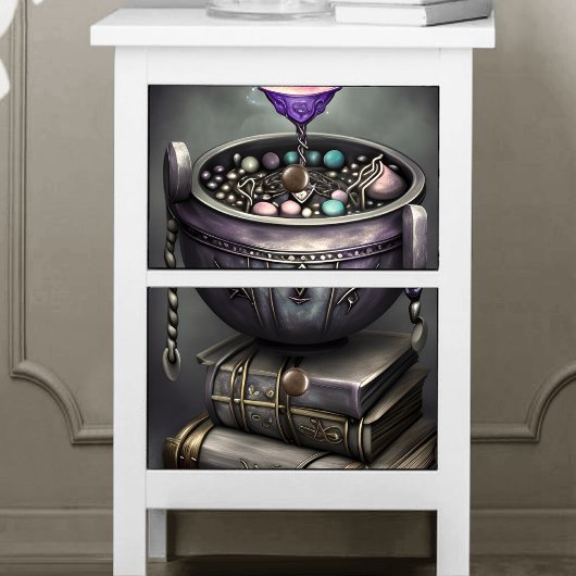 Antiek steampunk ketel | Stapel Spellbooks Tissuepapier