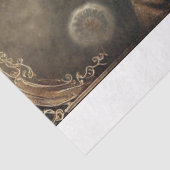 Antiek Steampunk Lion Decoupage Tissuepapier (Detail)