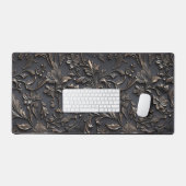  Antiek Steampunk Metal Look Print Desk Mat (Keyboard & Muis)
