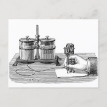 Antiek Steampunk Schrijver Edison