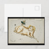 Antiek sterren sterrenkundige kaart sterrenkunde (Voorkant / Achterkant)