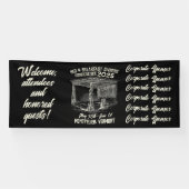 Antiek stijl Bed & Breakfast Conference Spandoek (Horizontaal)