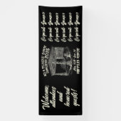 Antiek stijl Bed & Breakfast Conference Spandoek (Verticaal)