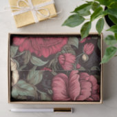 Antiek stijl bloemendecoupage papier (Geschenk)