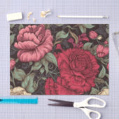 Antiek stijl bloemendecoupage papier (Craft)