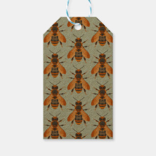 Antiek stijl Bumble Bee – geïnspireerd Cadeaulabel