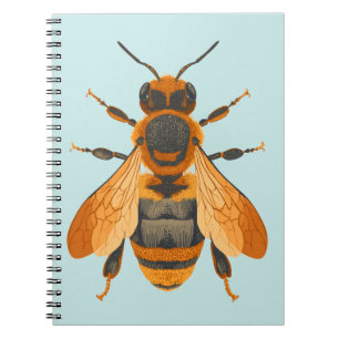 Antiek stijl Bumble Bee – geïnspireerd Notitieboek