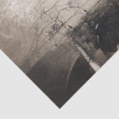 Antiek stijl heks en kattenkunst decoupage tissuepapier (Detail)