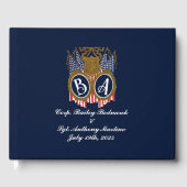 Antiek stijl huwelijkspaar gastenboek (Voorkant)