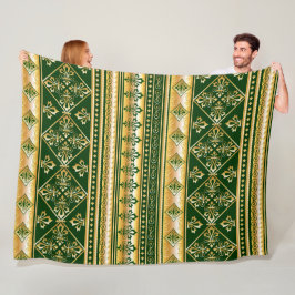  Antiek stijl - naadloos patroon 1 Fleece Deken