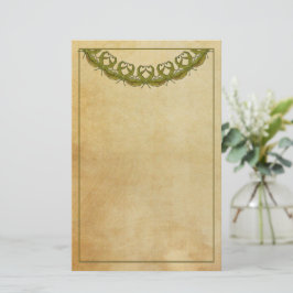 Antiek stijl Stationery Paper Briefpapier