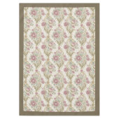 Antiek stijl Victoriaans Bloemdetails Tafelkleed (Voorkant)