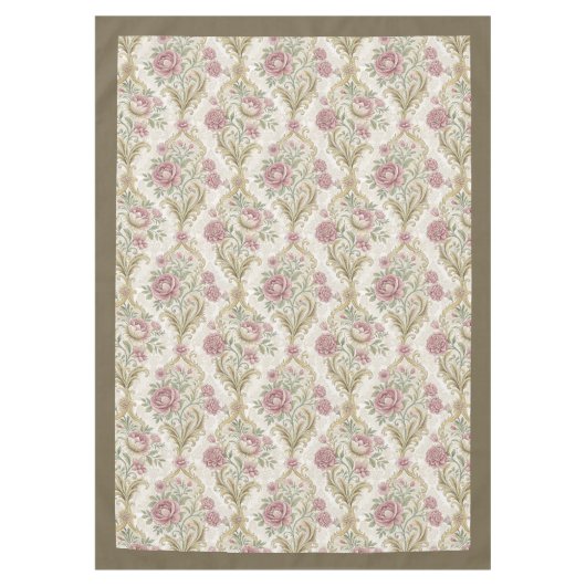 Antiek stijl Victoriaans  Bloemdetails Tafelkleed (Voorkant)