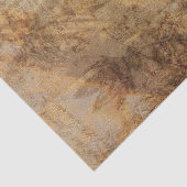 Antiek stijlhandschrift en Rozen Tissuepapier (Detail)