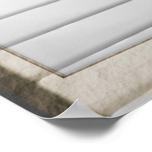 Antiek stijlpiano poster (Hoek)