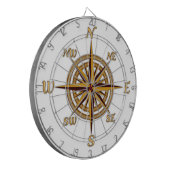 Antiek Stijlvol Roos Dartbord (Voorkant Links)