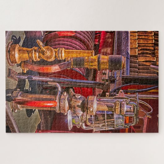 Antiek straalpijpen legpuzzel (Horizontaal)