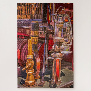 Antiek straalpijpen legpuzzel