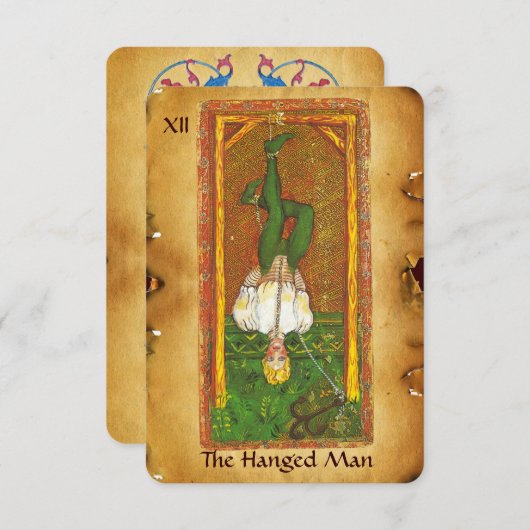 ANTIEK STREEFCIJFERS 12 / HET BEHANDELDE MAN AANKONDIGING (Voorkant / Achterkant)