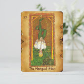 ANTIEK STREEFCIJFERS 12 / HET BEHANDELDE MAN AANKONDIGING (Staand voorkant)