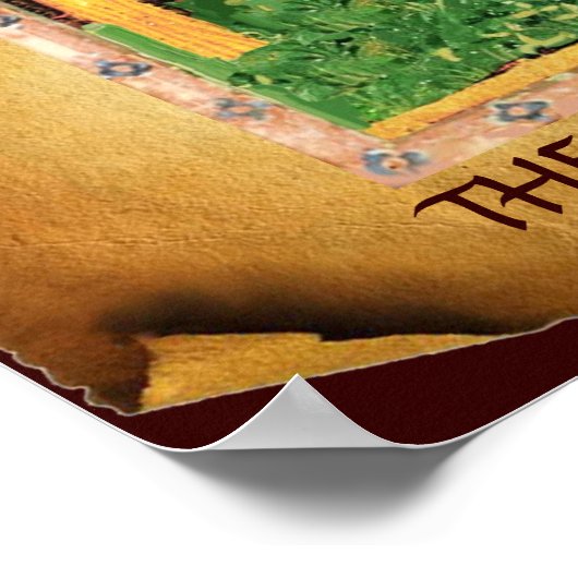 ANTIEK STREEFCIJFERS 12 / HET BEHANDELDE MAN POSTER (Hoek)