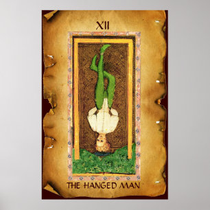 ANTIEK STREEFCIJFERS 12 / HET BEHANDELDE MAN POSTER