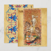 ANTIEK STREEFCIJFERS 13 / DOODSTRAF BRIEFKAART (Voorkant / Achterkant)