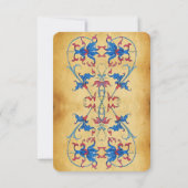 ANTIEK STREEFCIJFERS 14 / TEMPERANTIE AANKONDIGING (Achterkant)