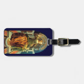 ANTIEK STREEFCIJFERS 14 / TEMPERANTIE BAGAGELABEL (Voorkant horizontaal)